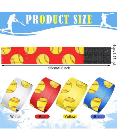 Dingion 4 Pairs Sleeve Holders - Sports Sleeve Straps for Shirts (Softball Style) - 4 Colors - Buy Online on GoSupps.com