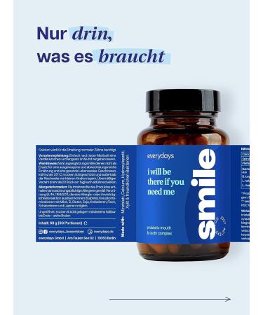 Everydays Smile Probiotics Lollipops - Peppermint Dental Bacteria Tablets for Bad Breath & Oral Hygiene - Buy Online on GoSupps.com
