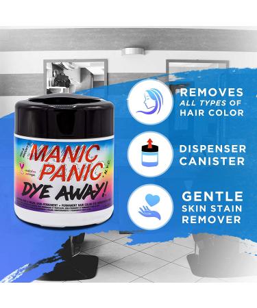 Manic Panic Dye Away Wipes Color Remover - 50 Count | Remove Hair Dye Stains Easily - Buy Online on GoSupps.com