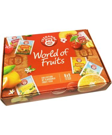 DEKOND TEEKANNE World of Fruits (new edition) - Fruit Selection Box - 6 flavors x 5 - Buy Online on GoSupps.com