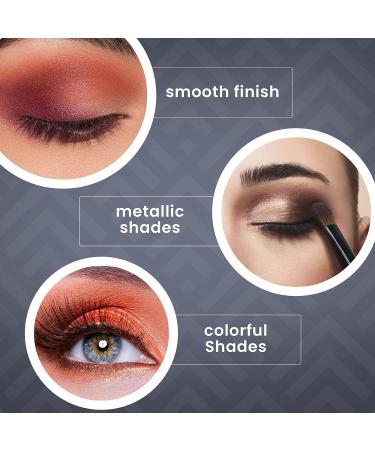 Ccolor Cosmetics Around The World 21-Color Eye Shadow Palette - Matte & Shimmer Shades - Long-Lasting Travel-Size Makeup - Buy Online on GoSupps.com