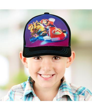 Boys Super Mario Bros. Cotton Baseball Cap (Size 4-7) | Official Super Mario 4-7 Years - Buy Online on GoSupps.com