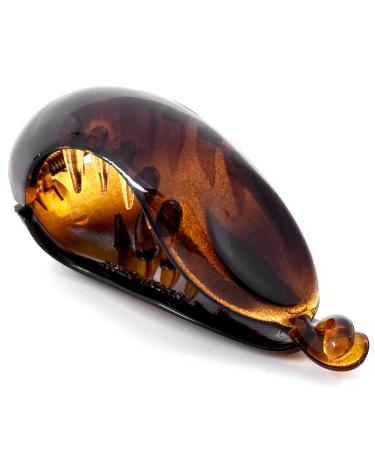 Camila Paris CP2301 2.75 Inch Small Hair Clip for Women Tortoise Shell  Strong Hold Decorative  Durable Styling Girls Hair Accessories. Hair Ponytail For Women with Curly Thick Hair. Made in France