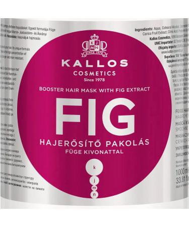 Kallos KJMN Fig Hair Mask 1000ml - Strengthen Hair with Fig Extract | International Shipping Available - Buy Online on GoSupps.com