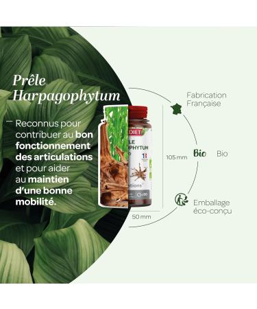 SUPERDIET HARPAGOPHYTUM ORGANIC HARPAGOPHYTUM Joint mobility Herbal medicine Made in France 80 tablets - Buy Online on GoSupps.com