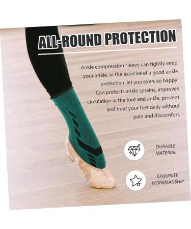 Buy NOLITOY 4 Pairs Ankle Socks | Protective Compression Sleeves for Sports & Plantar Support - International Shipping Available - Buy Online on GoSupps.com