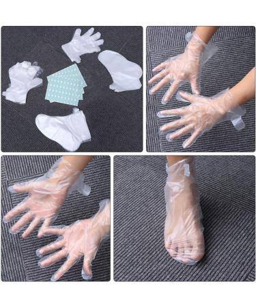200 Pack Milist Paraffin Wax Gloves & Foot Covers - Disposable Ankle Boots for Spa Therapy | Ideal for Wax Baths & Foot Treatments - Buy Online on GoSupps.com