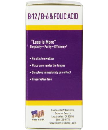 Superior Source No Shot B12 Multivitamins 5000 mcg 100 Count - Pack of 1 - Buy Online on GoSupps.com