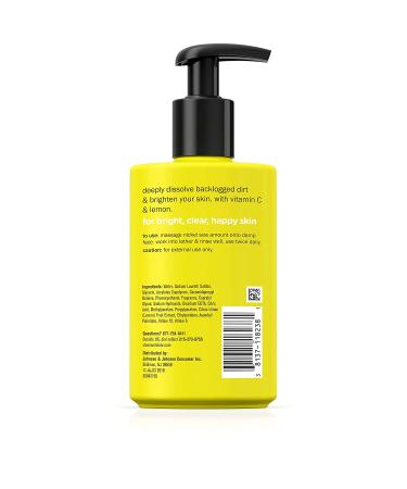 Clean & Clear Brightening Gel Facial Cleanser with Vitamin C & Lemon Extract - 7.5 oz - Buy Online on GoSupps.com