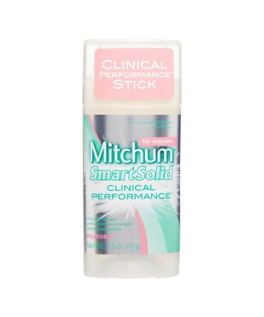 Mitchum for Women Smart Solid Anti-Perspirant & Deodorant Powder 2.5-Ounce