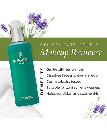 Borghese Delicato Oil Free Gel Makeup Remover - 8 Fl Oz | Suitable for All Skin Types - Buy Online on GoSupps.com