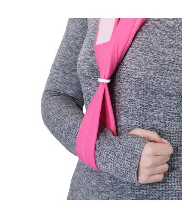 Solace Bracing Comfort+ Padded Sling - British Made & NHS Supplied, Pink - #1 Arm Support for Fractures & Injuries - Buy Online on GoSupps.com
