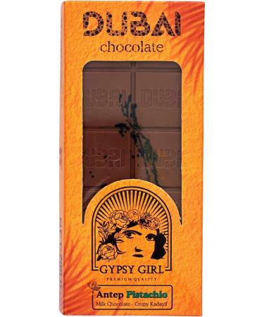 Dubai Chocolate Bar Pistachio Knife Dubai Kunefe Chocolate with lots of Kadayif Viral Dubai Pistachio Chocolate Bar (800 GR - 1.76 lb 4 Chocolate Bar) - Buy Online on GoSupps.com