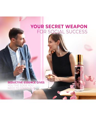 Seductive Essence Pheromone Roll-On for Women Confidence-Boosting Fragrance Subtle Attraction Pheromones Perfume Compact 15ml - Buy Online on GoSupps.com