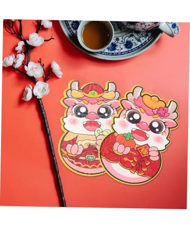 TEHAUX 24pcs Spring Festival Red Packet Luck Money Bag Spring Festival Red Envelope Lucky Money Packet 2024 New Year Hong Bao Red Envelopes Chinese Lai Si Feng Coated Paper Christmas - Buy Online on GoSupps.com