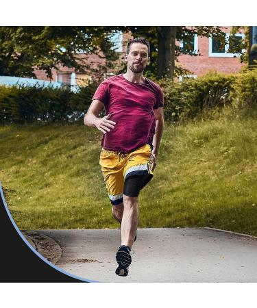 Buy Hamstring Compression Sleeve | Thigh Brace for Groin Pain Quadricep Tendinitis & Sports Recovery | International Shipping Available - Buy Online on GoSupps.com