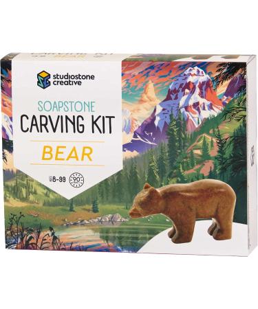 Mountain Set Soapstone Sculpture DIY Arts Crafts Kit for Kids & Adults | STUDIOSTONE CREATIVE - Buy Online on GoSupps.com