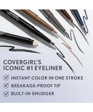 COVERGIRL Perfect Point Plus Eyeliner Pencil in Toffee - 0.008 oz (230mg) - Pack of 1 - Buy Online on GoSupps.com