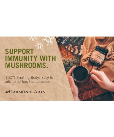 5 Mushroom Dual-Extract Concentrated Mushrooms | Source of Fungal Polysaccharides with Immunomodulating Properties | Source of Antioxidants Adaptogenic Stress support (Powder) (45 Gram) - Buy Online on GoSupps.com