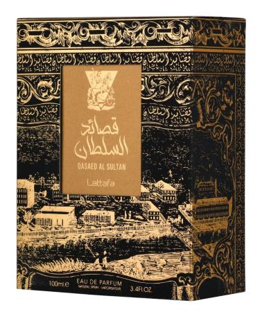 Lattafa Perfumes Qasaed Al Sultan for Unisex Eau de Parfum Spray 3.4 Ounce (Pack of 2) 3.4 Fl Oz (Pack of 2) - Buy Online on GoSupps.com