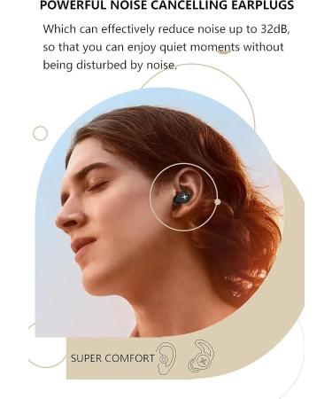 Shop Reusable Waterproof Silicone Ear Plugs for Noise Reduction | Soft Ear Plugs for Sleeping Hearing Protection & Sound Blocking | International Shipping Available - Buy Online on GoSupps.com