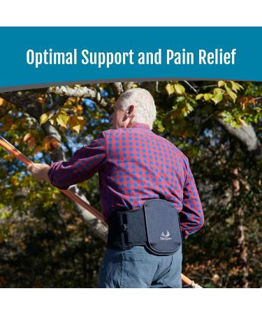 BioSkin Vector Back Brace - Premium Adjustable Lumbar Support for Lower Back Pain & Spasms - International Shipping Available - Buy Online on GoSupps.com
