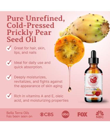 Prickly Pear (Cactus) Seed Oil. 236ml. 100% Pure. Cold-pressed. Unrefined. 150% more Vitamin E than Argan Oil! Lightweight. Natural Moisturizer. 236 ml (Pack of 1) - Buy Online on GoSupps.com