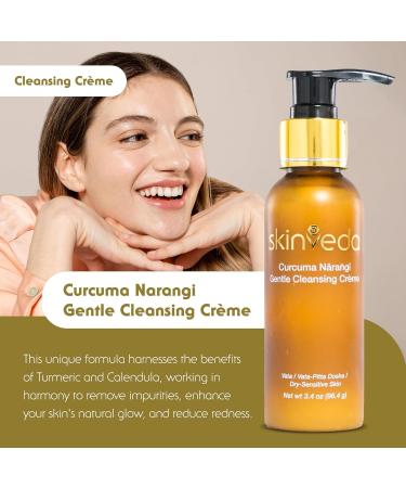 Buy Curcuma Narangi Gentle Cleansing Creme - Nourishing Formula for All Skin Types | International Shipping Available - Buy Online on GoSupps.com