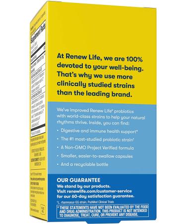 Renew Life Ultimate Flora Probiotic 50 Billion - Extra Care, 60 Vegan Capsules - Buy Online on GoSupps.com