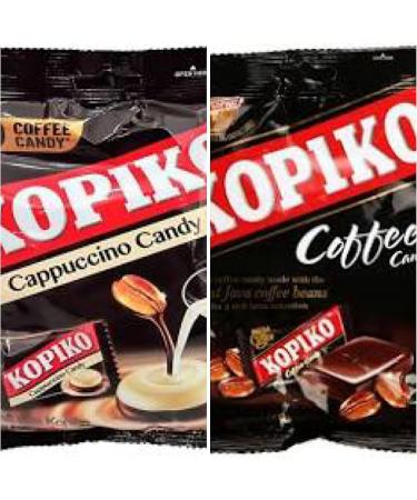 KOPIKO CAFFEE CANDY COMBO (1XCOFFEE CANDY 120g 1xCAPPUCINO COFFEE CANDY 120g) - Buy Online on GoSupps.com
