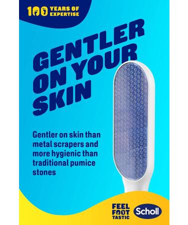 Scholl Nano-Glass Foot File and Callus Remover for Gentle Hard Skin Removal - Buy Online on GoSupps.com