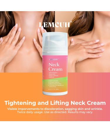 Retinol Neck Firming Cream for Women - Anti-Wrinkle Tightening Cream for Neck & D collet - Reduce Aging Signs with Premium Skin Care - Buy Online on GoSupps.com