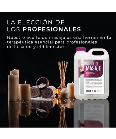 Professional 5L Massage Oil - Sweet Almond Rosemary Lavender & Fennel - Ideal for Spa & Home Use - International Shipping Available - Buy Online on GoSupps.com