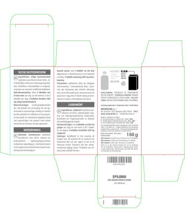 Fireweed (Epilobium parviflorum) Herb Naturalma - 150 g - 300 Tablets - Dietary Supplement - Natural and Vegan - Buy Online on GoSupps.com