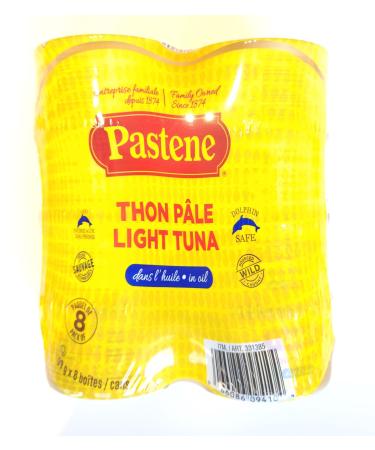 Fresh-Packed Light Tuna in Oil (Skipjack) - 99g x 8 Cans - High Protein Omega-3s - Perfect for Lunch or Snacks