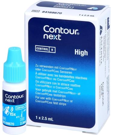 Buy Contour Next Control Solution High - Accurate Blood Glucose Testing | International Shipping - Buy Online on GoSupps.com