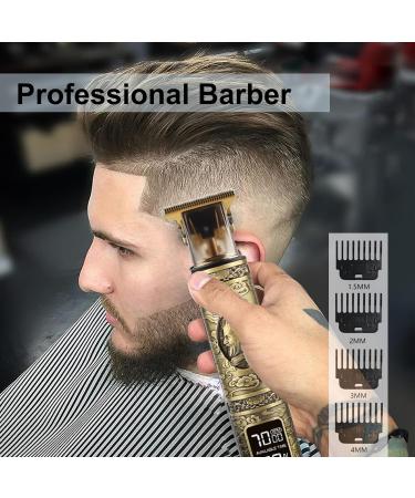Hair Clippers for Men Lapluied Professional Electric Haircut Cordless Hair Trimmer for Men Baldheaded Clipper Zero Gapped Beard Trimmer & Grooming Kit T-Bladeds Outliner Grooming Rechargeable LED Display Pirate Style - Buy Online on GoSupps.com
