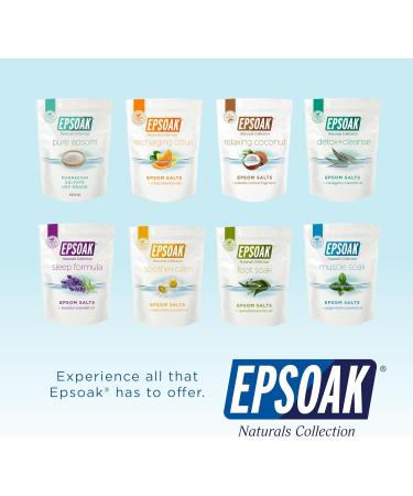 Epsoak Naturals Magnesium Flakes - 4 lb Foot Spa & Relaxing Bath 100% Natural Zechstein Chloride - International Shipping Available - Buy Online on GoSupps.com