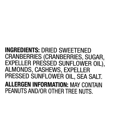 Orchard Valley Harvest Cranberry Almond Cashew Trail Mix - 1oz Bags (Pack of 15) | Non-GMO, No Artificial Ingredients - Buy Online on GoSupps.com
