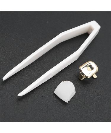 Hip Hop False Tooth Brass Teeth Brace Decoration for Party for Daily Use(gold) - Buy Online on GoSupps.com