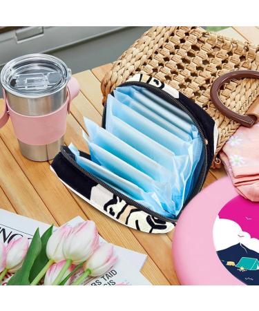 Cool Alpaca Quote Menstrual Cup Pocket | Large Zip Bags for Period Products & Inserts | Stylish Storage for Women & Girls - Buy Online on GoSupps.com