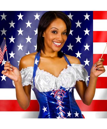 Patriotic Nail Stamping Plates - 6 Piece Independence Day Theme Templates for Manicure Decoration - Buy Online on GoSupps.com
