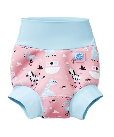 Splash About Baby & Toddler Happy Nappy Reusable Swim Nappy Nina's Ark 3-6 Months