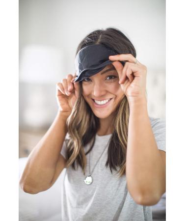 Wild Essentials Snooz Silky Soft Sleep Mask - Black - Buy Online on GoSupps.com