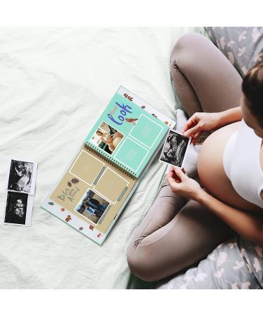 RubyRoo Baby Memory Book - Gender Neutral Milestone Keepsake Album for First 5 Years - Woodland Theme Scrapbook Journal - Perfect Baby Shower Gift - Buy Online on GoSupps.com