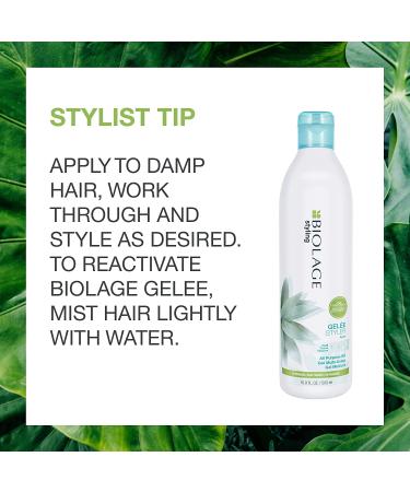 BIOLAGE Styling Gele | Firm Hold for Body, Shine & Control | All Hair Types | Paraben-Free, Vegan | 16.9 Fl Oz - Buy Online on GoSupps.com