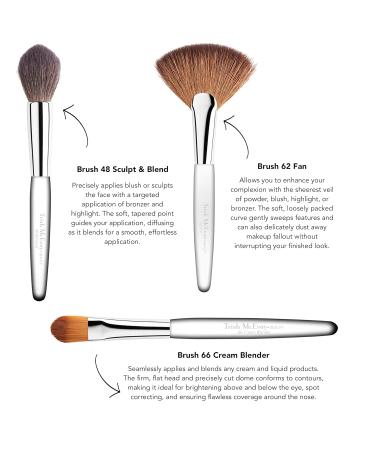 Trish McEvoy Women's 62 Fan Brush - Premium Makeup Tool for Flawless Application | International Shipping Available - Buy Online on GoSupps.com
