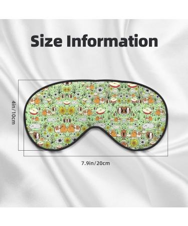 Guinea Pig Soft Sleep Eye Mask | Breathable Eye Patch for Women | Perfect for Travel & Relaxation - Buy Online on GoSupps.com