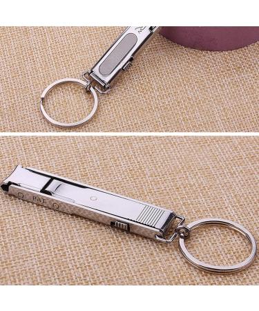 Foldable Nail Clippers Stainless Steel Nail Clipper Pocket Nail Clipper Thick Nails Ultra Slim Folding Safety Lock Wide Jaw Opening Cutter with File Portable Nail Cutters for Nail Care - Buy Online on GoSupps.com
