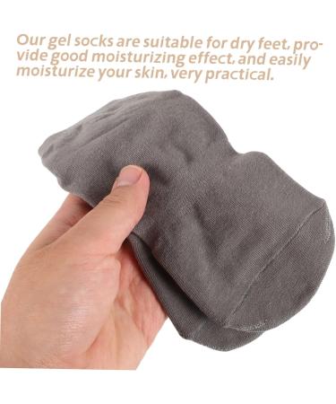 Gogogmee 1 Pair Gel Socks Cracked Spa Socks Hard Skin Repair Socks Womens Socks & Hosiery Gel Care Socks Dry Cracked Socks Gel Foot Covers Moisturizing Socks Spa Soften Socks Vegetable Gel - Buy Online on GoSupps.com